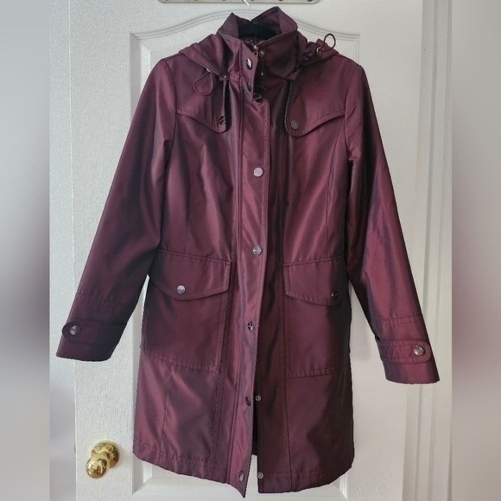 London Fog water resistant hooded jacket